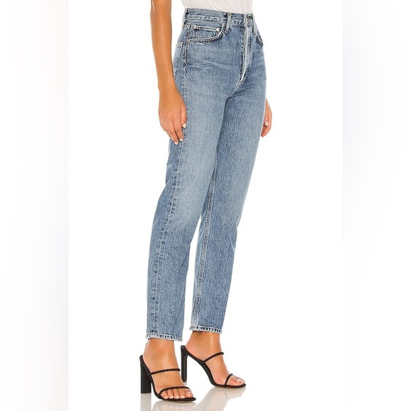 Agolde 90's Pinch Waist Jeans in Navigate , sz : 24 - Picture 3 of 13